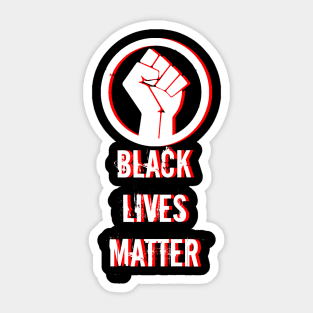 Black lilves matter Sticker